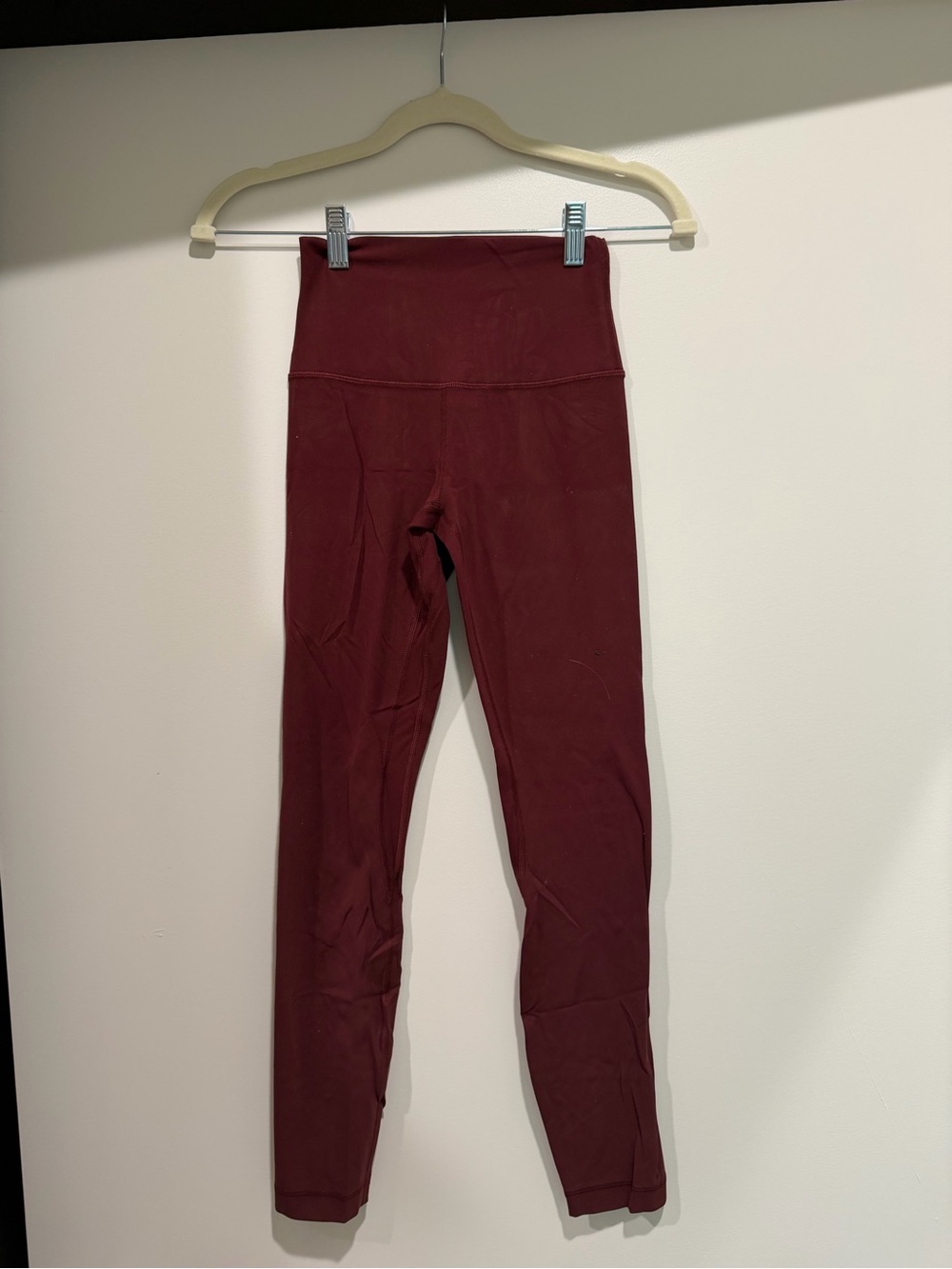 lululemon Align Maroon High-Waist Leggings 28”